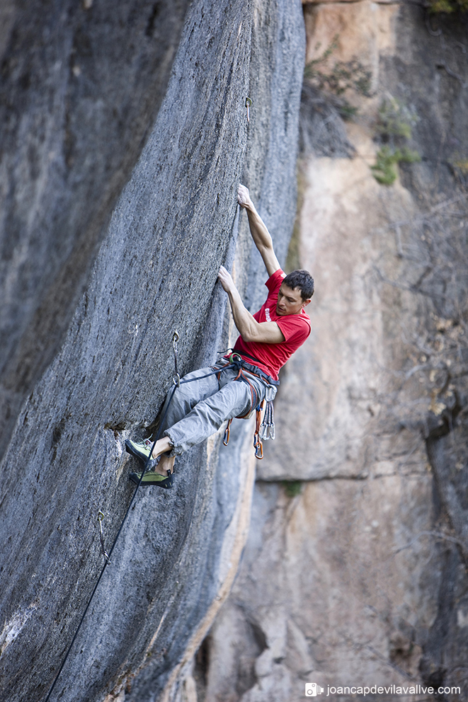 Cristian Rosell a Polònia lliure, 8a de Siurana.