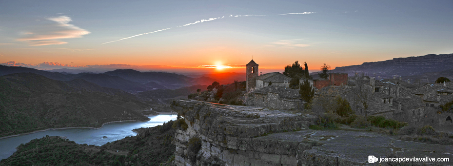 Posta de sol, Siurana, Priorat