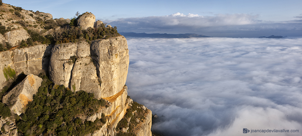 Serra del Montsant. Mar de Núvols