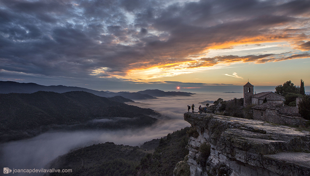 Mar de núvols a Siurana #siurana #priorat