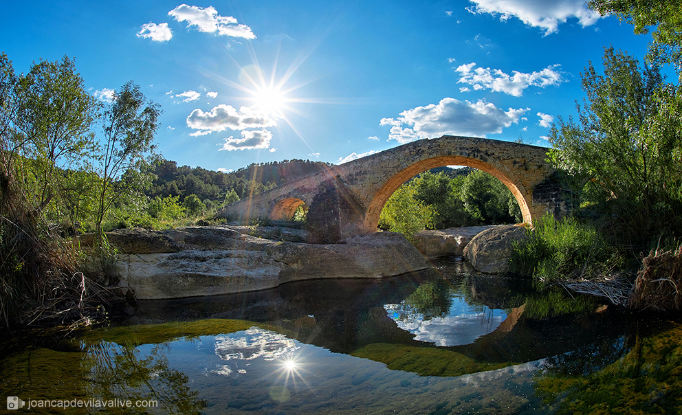 Pont Vell de Cabacés.
Priorat.