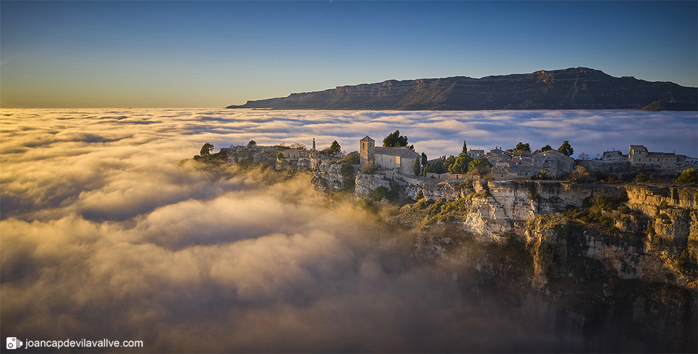 Siurana Entre núvols